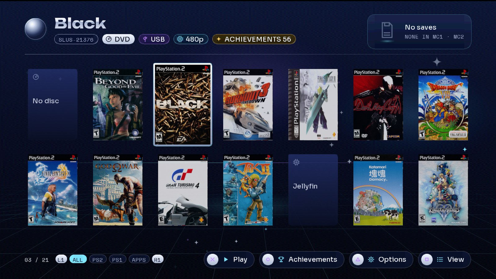 Grid view